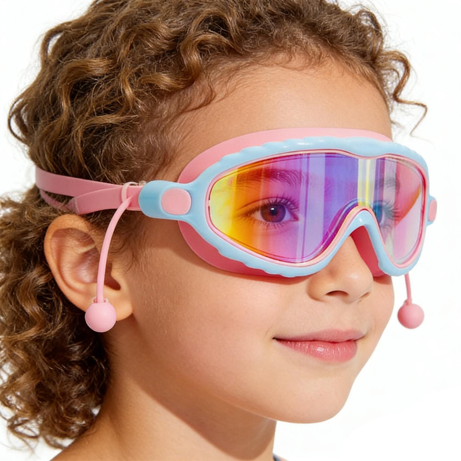 Goggles Swim - Gafas de natación para niños, antivaho,