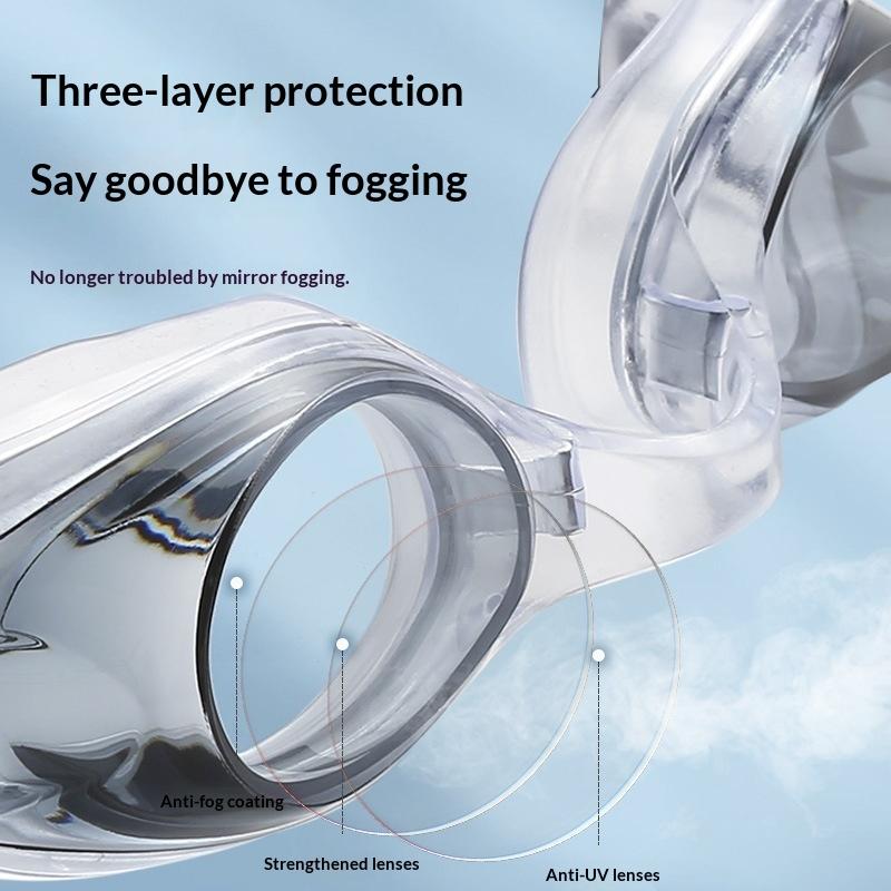 Gafas de silicona HD para homb - Goggles Swim reseña y precio
