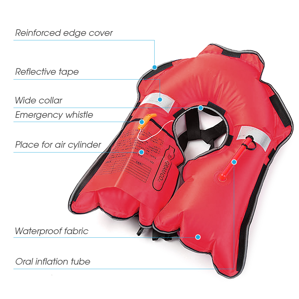 Chaleco Salvavidas Inflable pa - Life Jacket reseña y precio