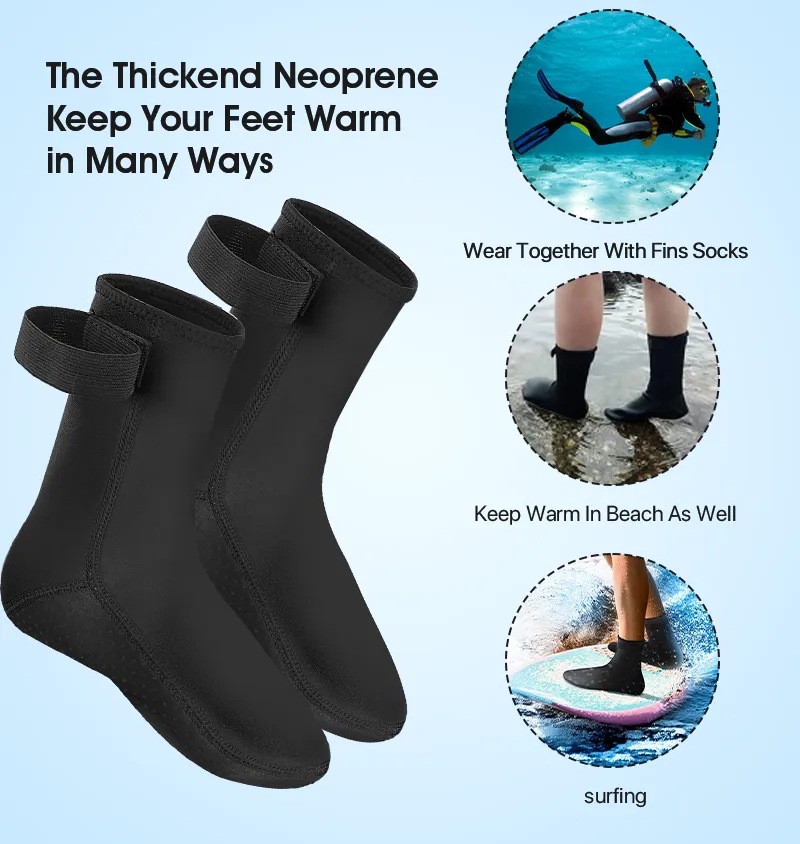 Calcetines de buceo de neopren - Wetsuit Men reseña y precio