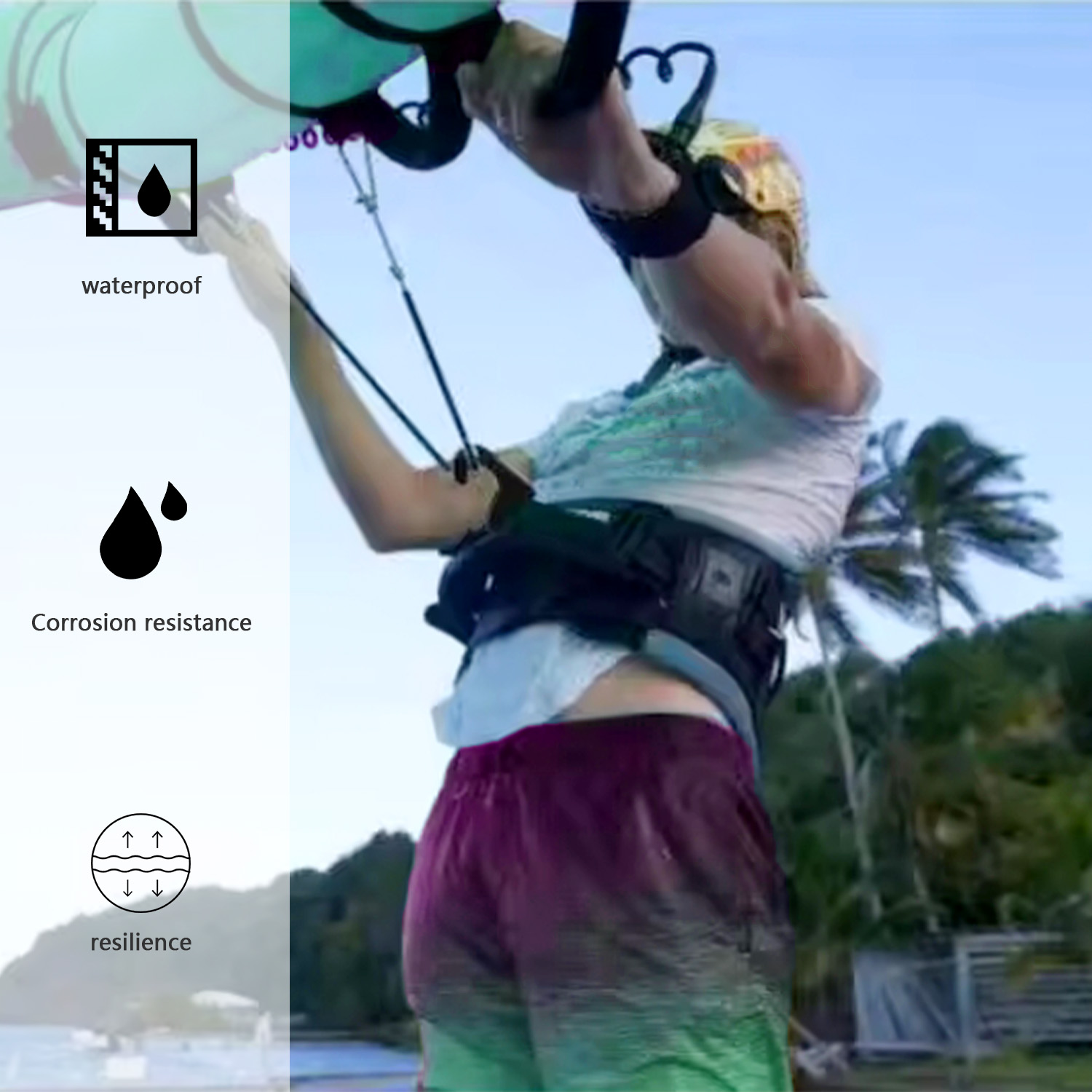 Nueva Correa de Surf Enrollada - Surfboard Leash reseña y precio