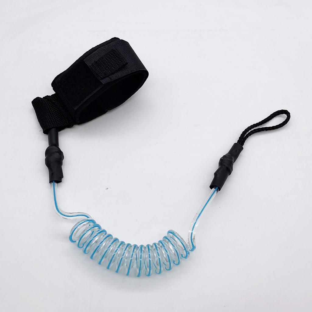 Correa de surf en espiral de 4 - Surfboard Leash reseña y precio