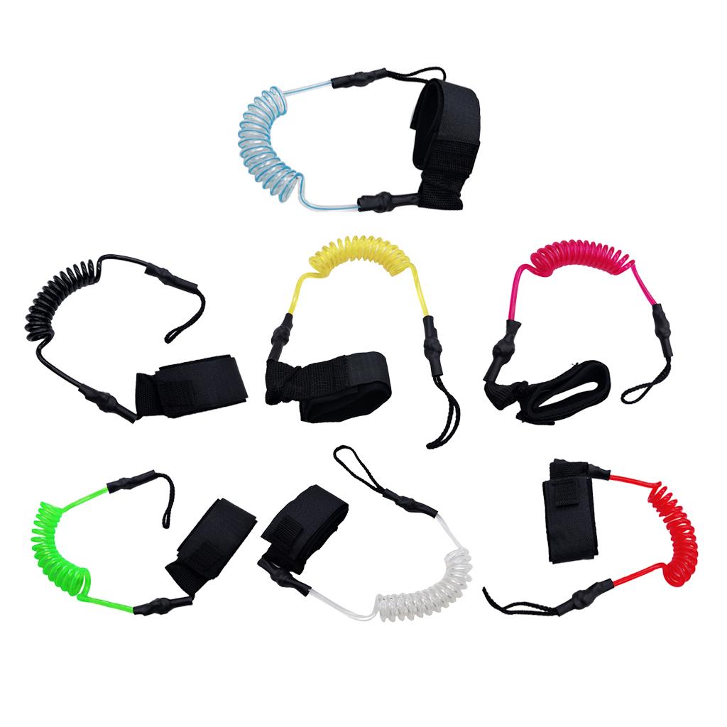 Correa de surf en espiral de 4 - Surfboard Leash reseña y precio