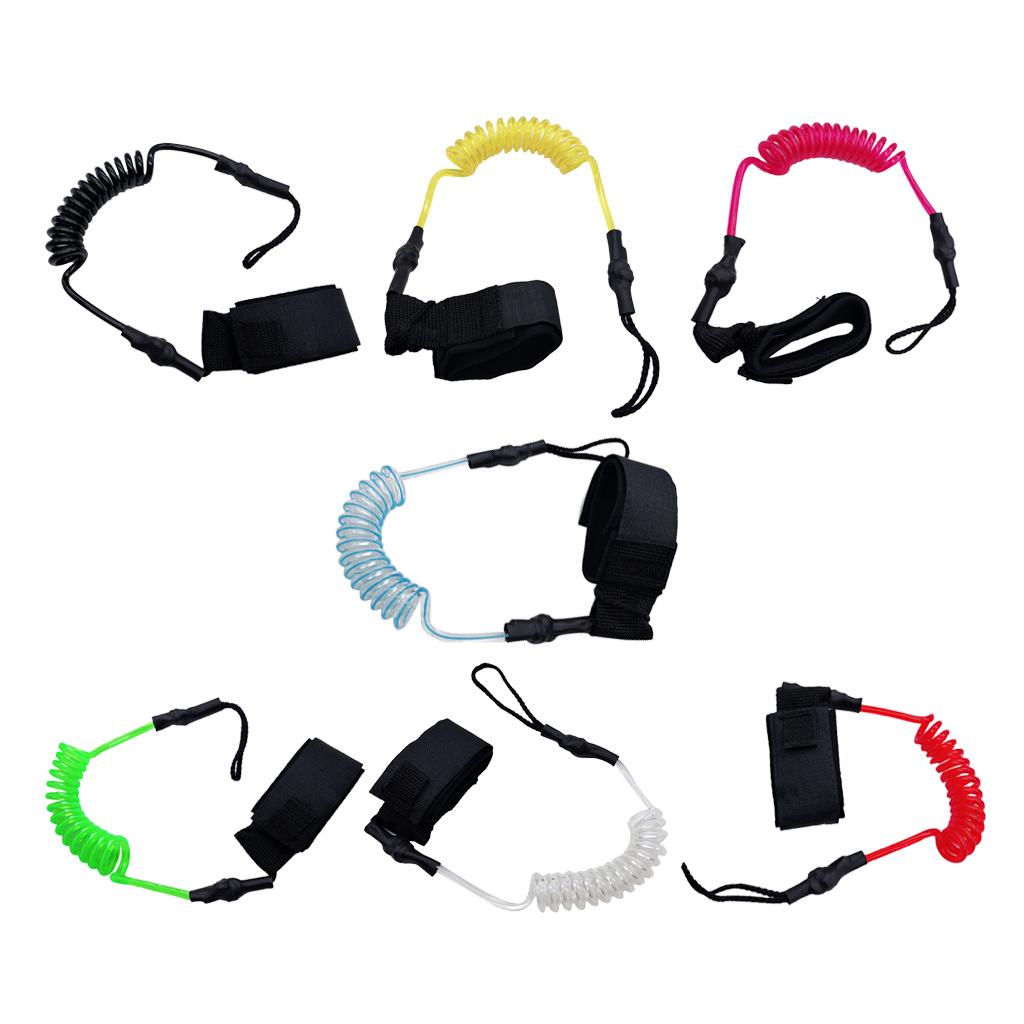 Correa de surf en espiral de 4 - Surfboard Leash reseña y precio