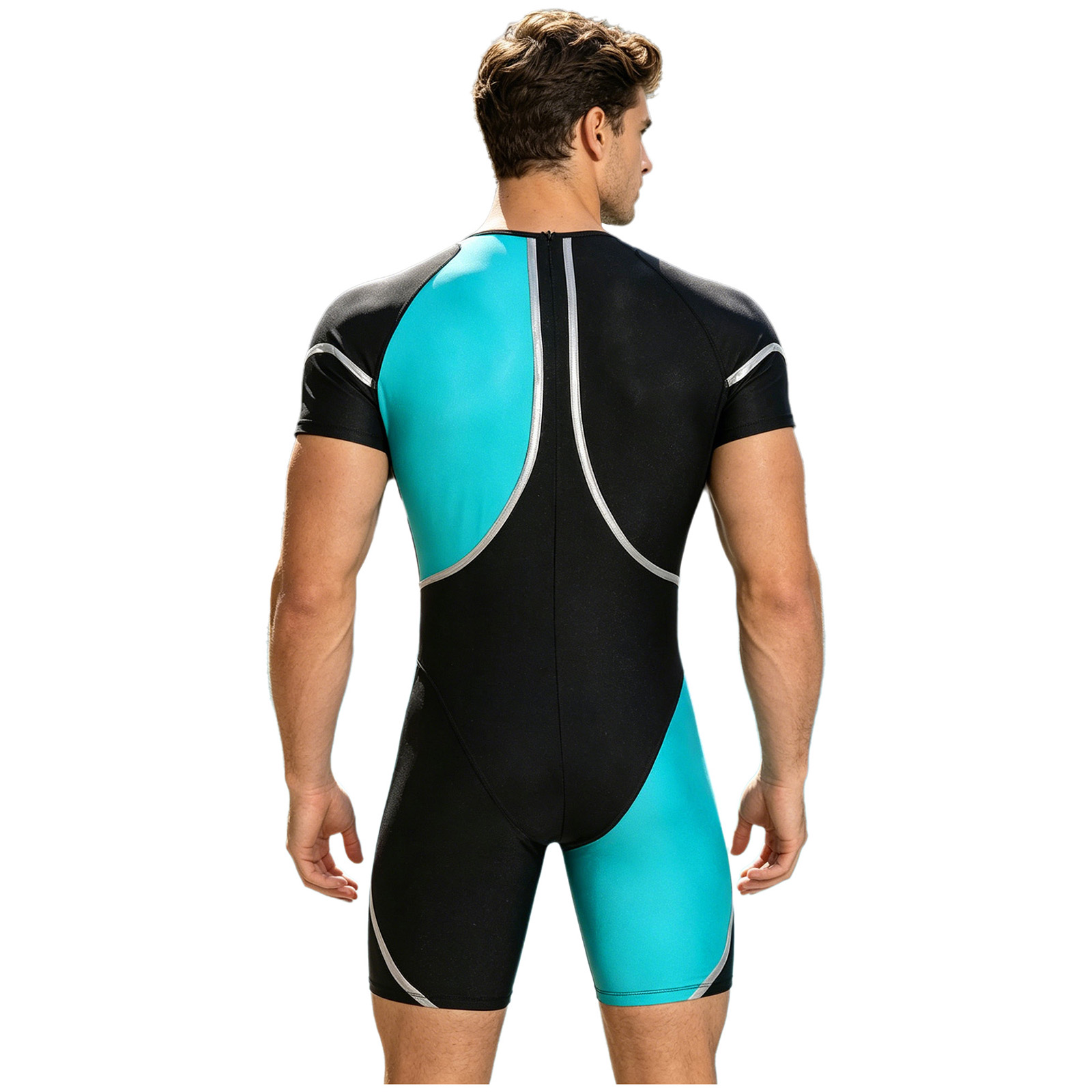 Traje de baño de una pieza par - Wetsuit Men reseña y precio